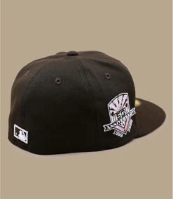 NEW ERA Side Patch 5950 LA Dodgers Walnut Pink -Chapeaux À La Mode side patch 5950 la dodgers walnut pink 3