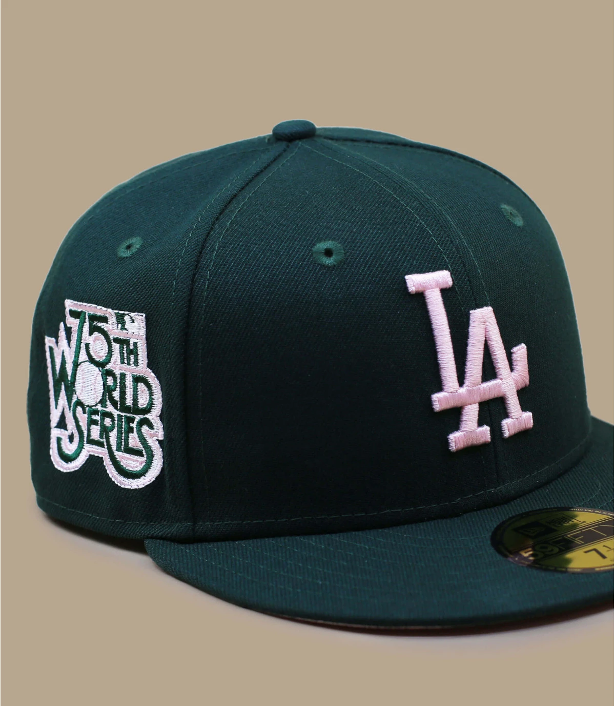 NEW ERA Side Patch 5950 LA Green & Pink 4 NEW ERA Side Patch 5950 LA Green & Pink – Image 2