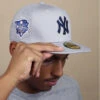 NEW ERA Side Patch 5950 NY Gray -Chapeaux À La Mode side patch 5950 ny gray