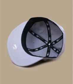 NEW ERA Side Patch 5950 NY Gray -Chapeaux À La Mode side patch 5950 ny gray 4