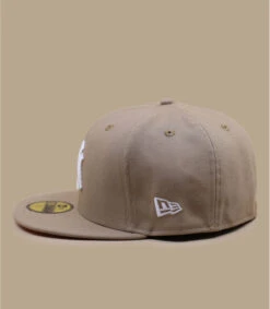 NEW ERA Side Patch 5950 NY Yankees Camel Pink -Chapeaux À La Mode side patch 5950 ny yankees camel pink 2
