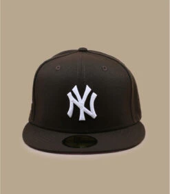NEW ERA Side Patch 5950 NY Yankees Walnut Pink -Chapeaux À La Mode side patch 5950 ny yankees walnut pink 2