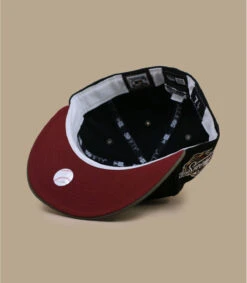 NEW ERA Side Patch 59Fifty New York Yankees Black New Olive -Chapeaux À La Mode side patch 59fifty new york yankees black new olive 6