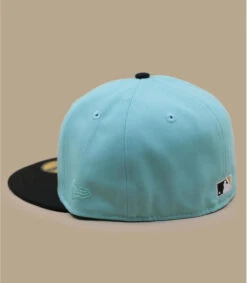 NEW ERA Side Patch 59Fifty New York Yankees Blue Tint Black -Chapeaux À La Mode side patch 59fifty new york yankees blue tint black 4