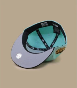 NEW ERA Side Patch 59Fifty New York Yankees Blue Tint Black -Chapeaux À La Mode side patch 59fifty new york yankees blue tint black 5