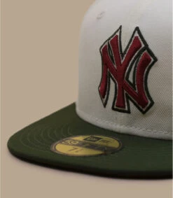 NEW ERA Side Patch 59Fifty New York Yankees Chrome Olive -Chapeaux À La Mode side patch 59fifty new york yankees chrome olive 2