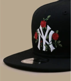 NEW ERA Snapback Flower 950 NY Black 10 NEW ERA Snapback Flower 950 NY Black -Chapeaux À La Mode snapback flower 950 ny black 2