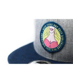 Snapback Girlfriend -Chapeaux À La Mode snapback girlfriend20snapback20Girlfriend20gris20bleu