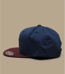 Volcom Snapback Quarter Twill Cruzer Blue -Chapeaux À La Mode snapback quarter twill cruzer blue 3