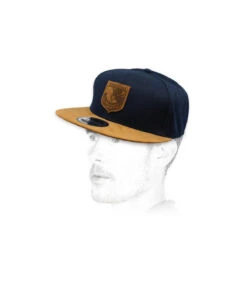 Snapback Wisdom Navy Suede