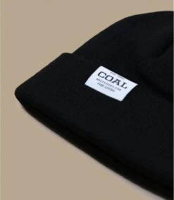 Coal The Uniform Low Solid Black -Chapeaux À La Mode the uniform low solid black 2