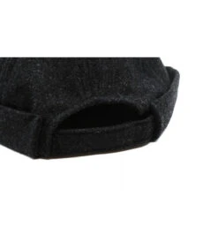 Timeo Anthracite -Chapeaux À La Mode timeo anthracitebonnet20docker20gris20laine