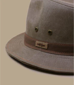 Stetson Traveller CO/PES Taupe -Chapeaux À La Mode traveller co pes taupe 3