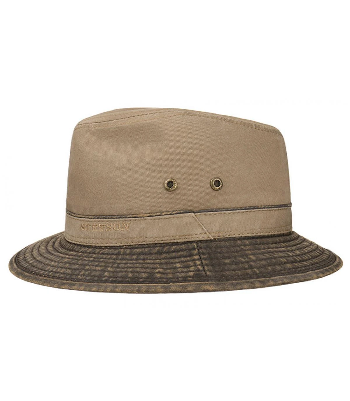 Stetson Traveller Cotton Beige 4 Stetson Traveller Cotton Beige – Image 2