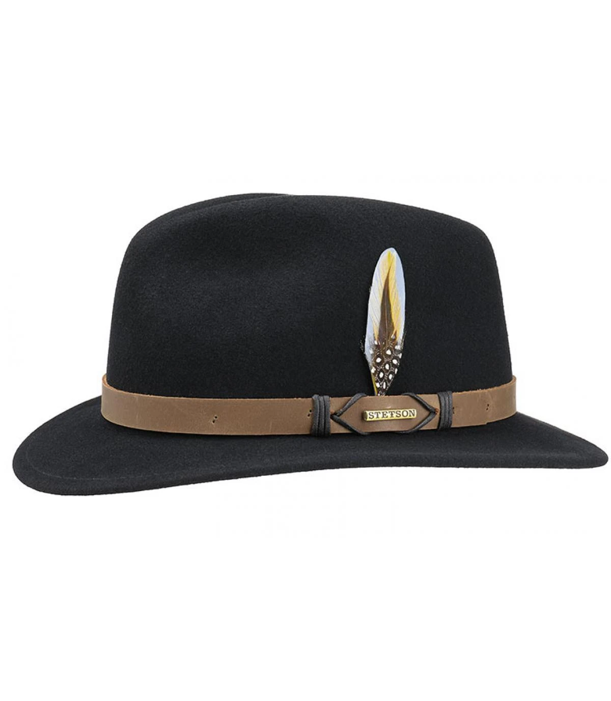 Stetson Traveller Tulsa Vitafelt Black 4 Stetson Traveller Tulsa Vitafelt Black – Image 2
