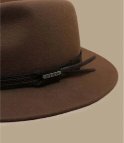 Stetson Traveller Woolfelt Camel -Chapeaux À La Mode traveller woolfelt camel 2