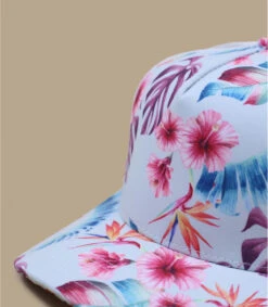 Trucker Floral Print -Chapeaux À La Mode trucker floral print 1