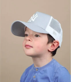 NEW ERA Trucker Kids NY League Ess 940 Grey