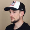 Capslab Trucker Mickey -Chapeaux À La Mode trucker mickeytrucker20Mickey20noir20blanc20Trucker20Mickey