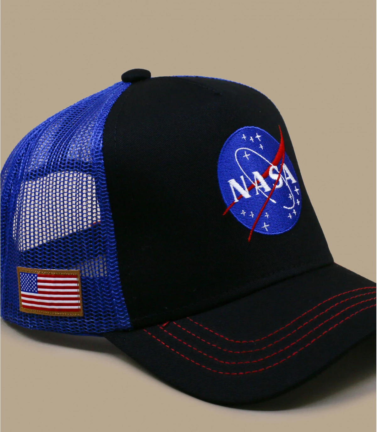 Capslab Trucker NASA Black Purple 4 Capslab Trucker NASA Black Purple – Image 2