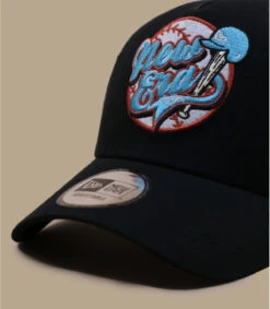 NEW ERA Trucker NE Heritage Black -Chapeaux À La Mode trucker ne heritage black 2