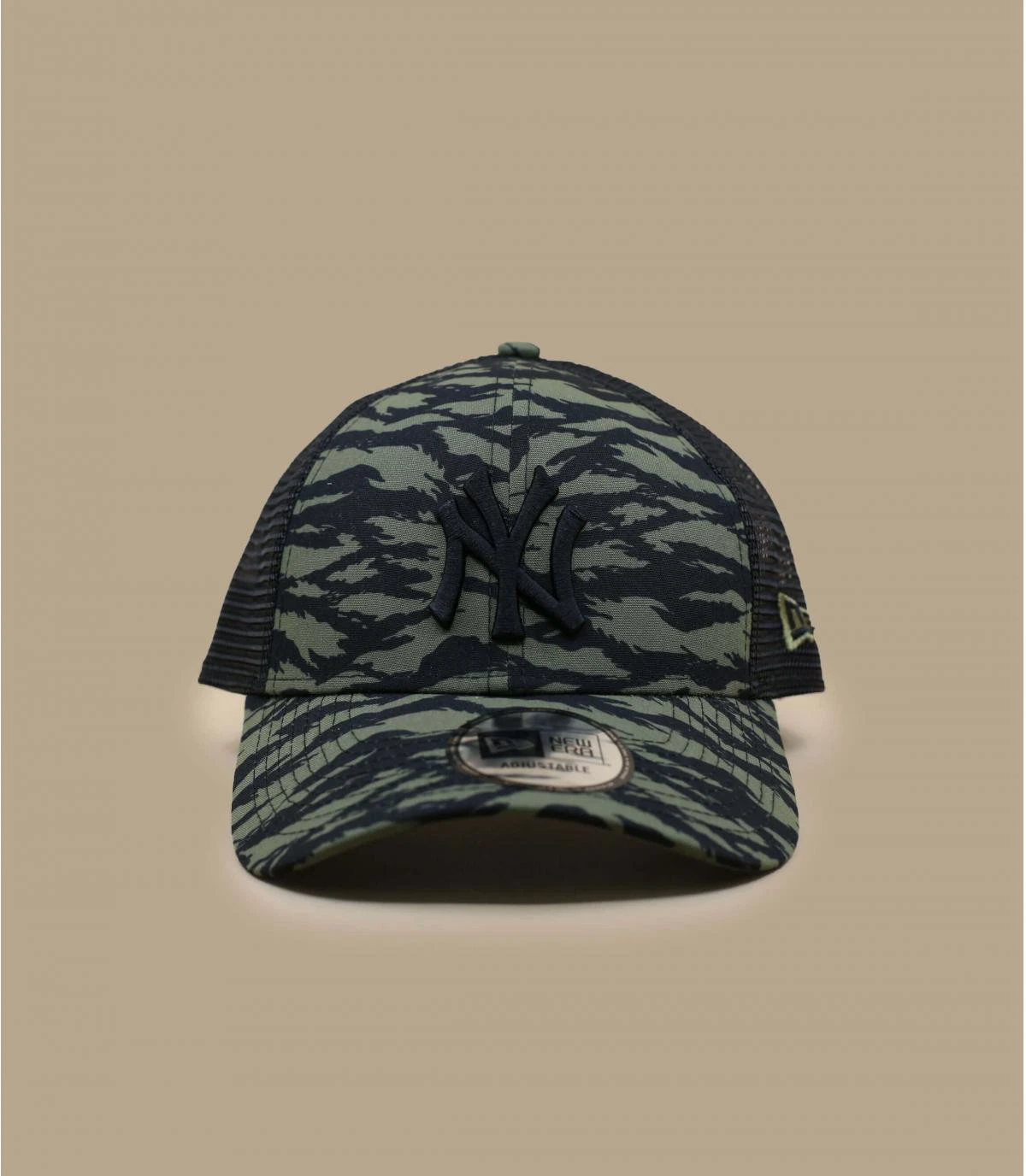 NEW ERA Trucker Tiger Print NY Olive 4 NEW ERA Trucker Tiger Print NY Olive – Image 2