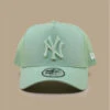 NEW ERA Trucker Tonal Mesh NY Green -Chapeaux À La Mode trucker tonal mesh ny green