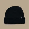HUF Usual Beanie Black -Chapeaux À La Mode usual beanie black