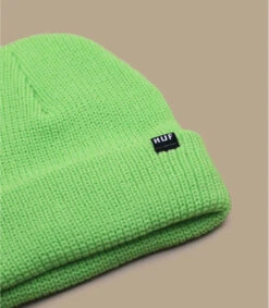 HUF Usual Beanie Green 7 HUF Usual Beanie Green -Chapeaux À La Mode usual beanie green 2