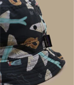 Patagonia Wavefarer Bucket Fly 50 Ink Black -Chapeaux À La Mode wavefarer bucket fly 50 ink black 2