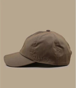 Tilley Waxed Millerain Baseball Cap British Tan -Chapeaux À La Mode waxed millerain baseball cap british tan 3