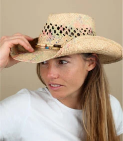 Stetson Western Raffia Natural