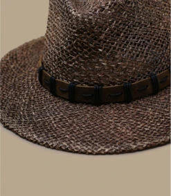 Stetson Western Seagrass Brown -Chapeaux À La Mode western seagrass brown 2