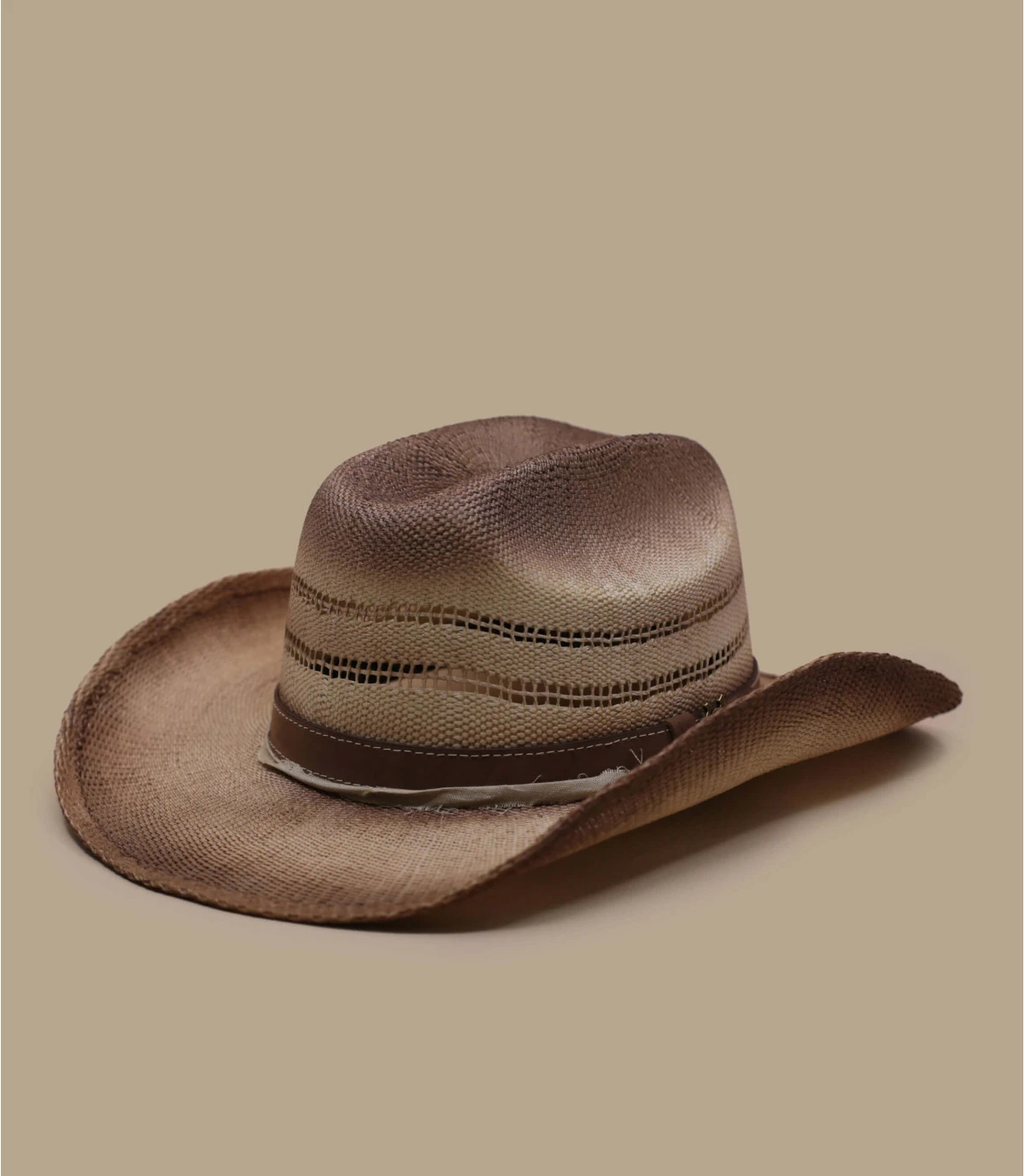 Stetson Western Toyo Brown Blurred Natural 4 Stetson Western Toyo Brown Blurred Natural – Image 2