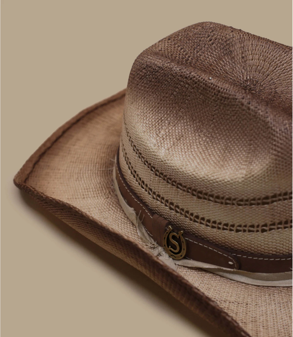 Stetson Western Toyo Brown Blurred Natural 5 Stetson Western Toyo Brown Blurred Natural – Image 3