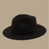Borsalino Wool Felt Brown 1 Borsalino Wool Felt Brown -Chapeaux À La Mode wool felt brown