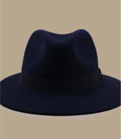 Borsalino Wool Felt Navy 9 Borsalino Wool Felt Navy -Chapeaux À La Mode wool felt navy 2