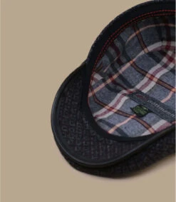 Xavier Wool Grey Burgundy 9 Xavier Wool Grey Burgundy -Chapeaux À La Mode xavier wool grey burgundy 3